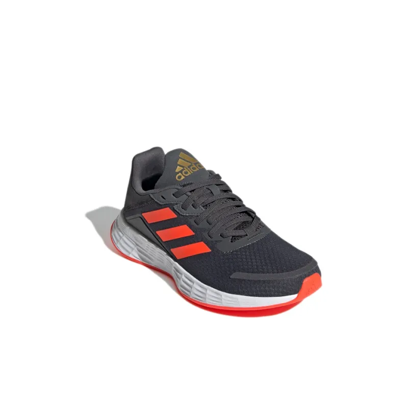 Adidas Duramo Sl K Slip Resistant And Breathable Low Top Kids' Running Shoes Gray Red Kids'-2
