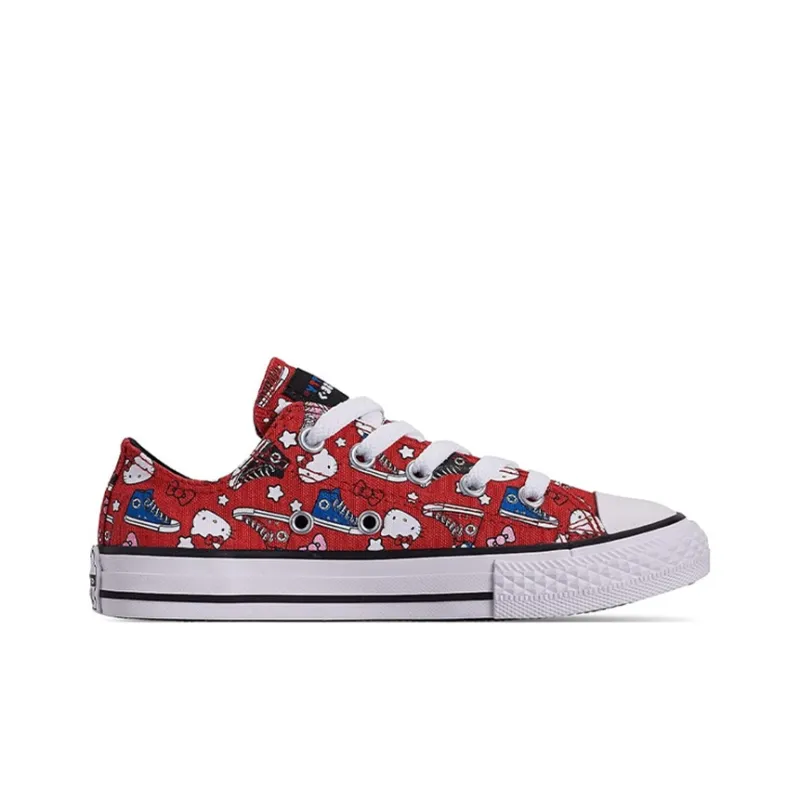 Converse Chuck Taylor All Star  Hello Kitty X  Ox GS 'Red'-1