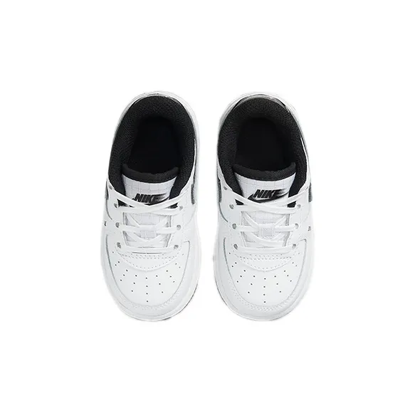 Nike Air Force 1 Anti Slip Wear Resistant Low Top Skateboard Shoes White Infant And Toddler-3