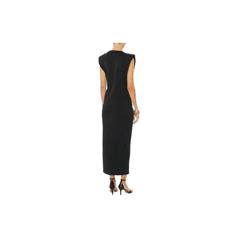ISABEL MARANT Nadela Ruched Detailed Midi Dress-2