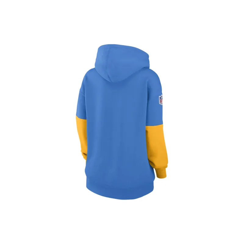 Nike Los Angeles Chargers Sideline Essential Women's Nike Nfl Pullover Hoodie-1