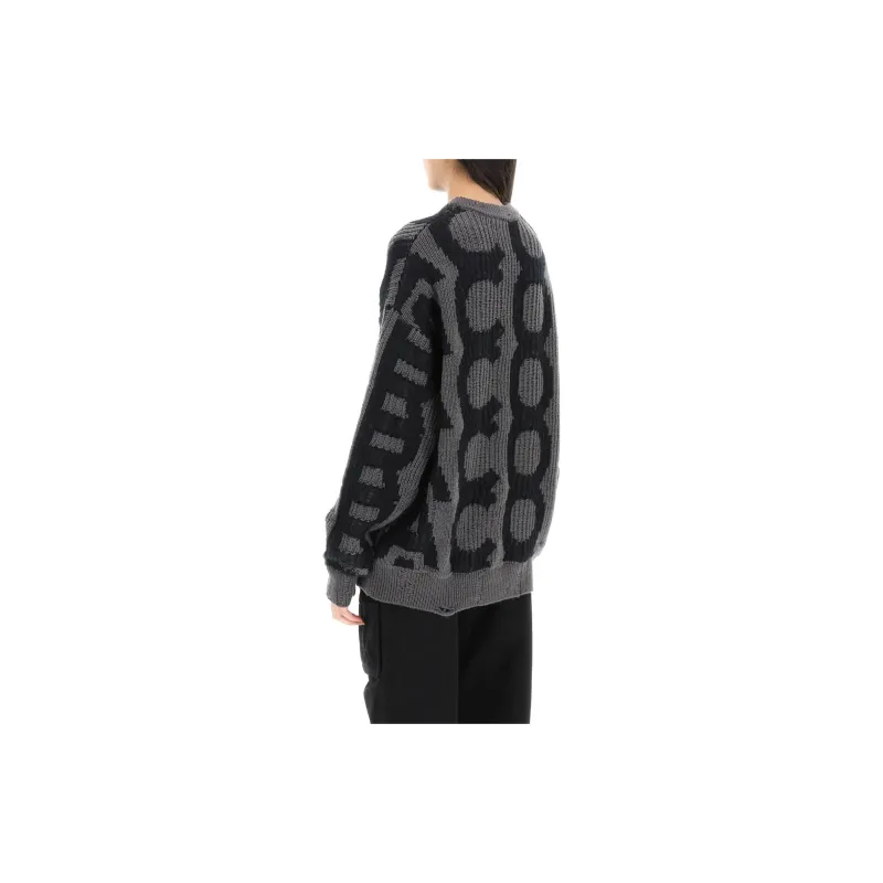 MARC JACOBS Distressed Crewneck Jumper-2