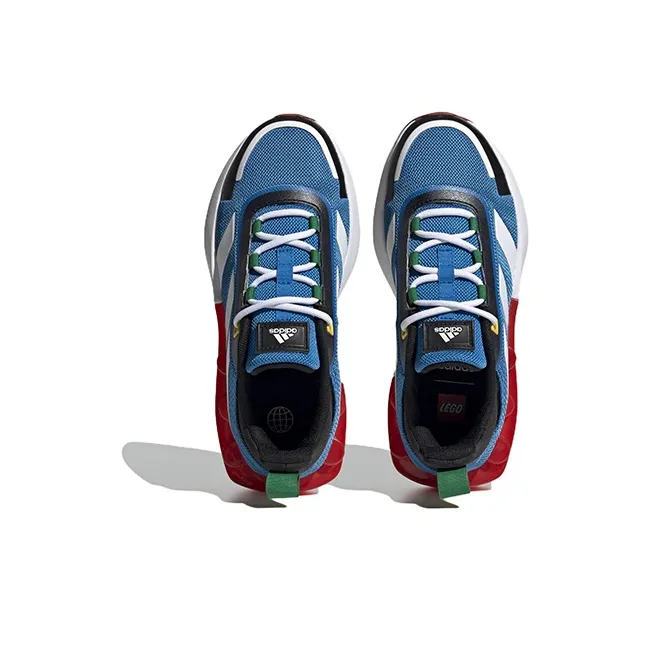 adidas Tech Runner  LEGO X  Big Kid 'Shock Blue Red'-4
