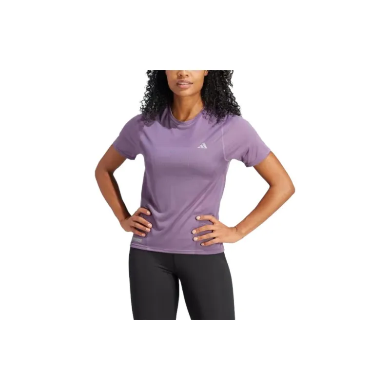 Adidas Ultimate T Shirts Women's Dark Shadow Purple-2