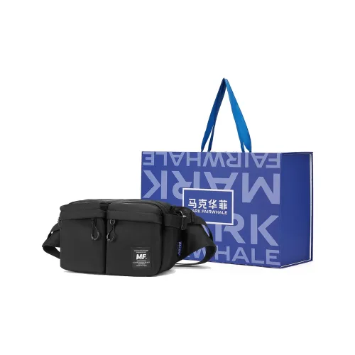 FAIRWHALE Fabric Fanny Pack Regular Men's Black/Light Khaki