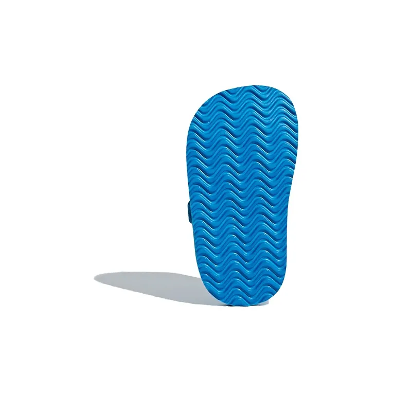 Adidas Originals Beach Sandal Low Top Toddler Shoes Blue Black Infant And Toddler-5