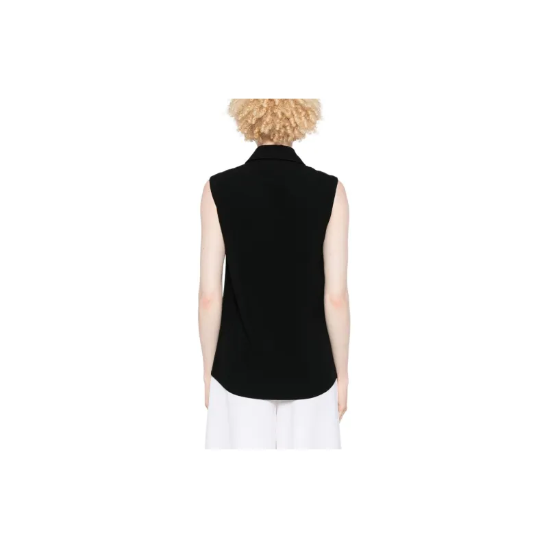 MOSCHINO Heart Safety Pin Blouse-2