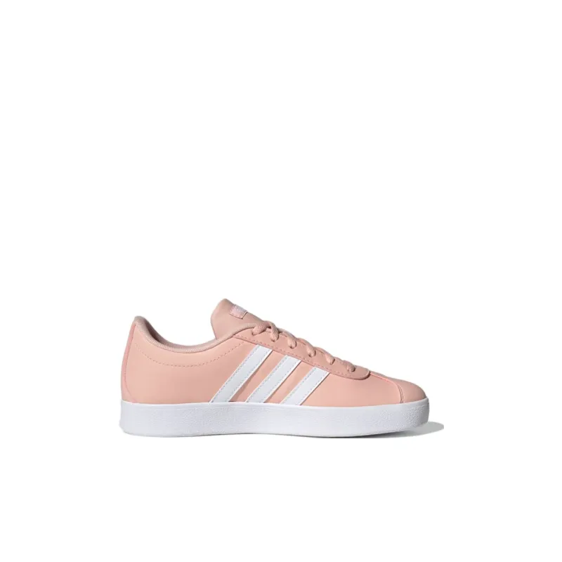 Adidas Neo VL Court 2.0 Abrasion Resistant Low Top Kids' Skateboarding Shoes Pink Kids'-1