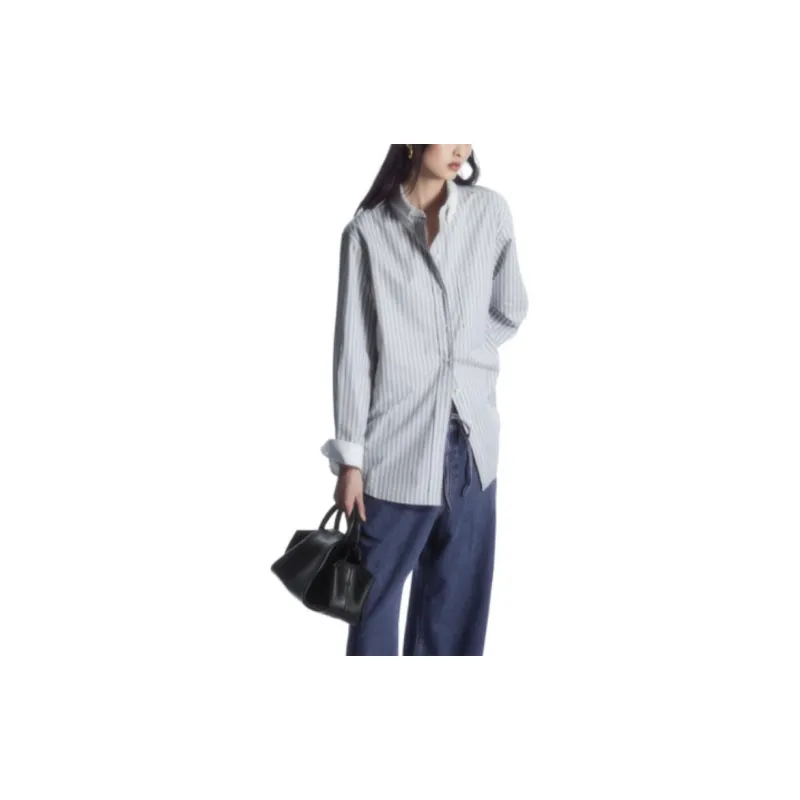 COS Shirts Women's Dark Gray-2