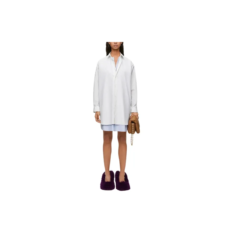 LOEWE Double Layered Shirt Dress-1