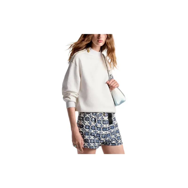 LOUIS VUITTON Monogram Zipper Accent Sweater-3