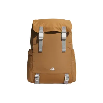 Adidas Recycled Polyester Backpack Regular Unisex Desert Brown & Light Gray