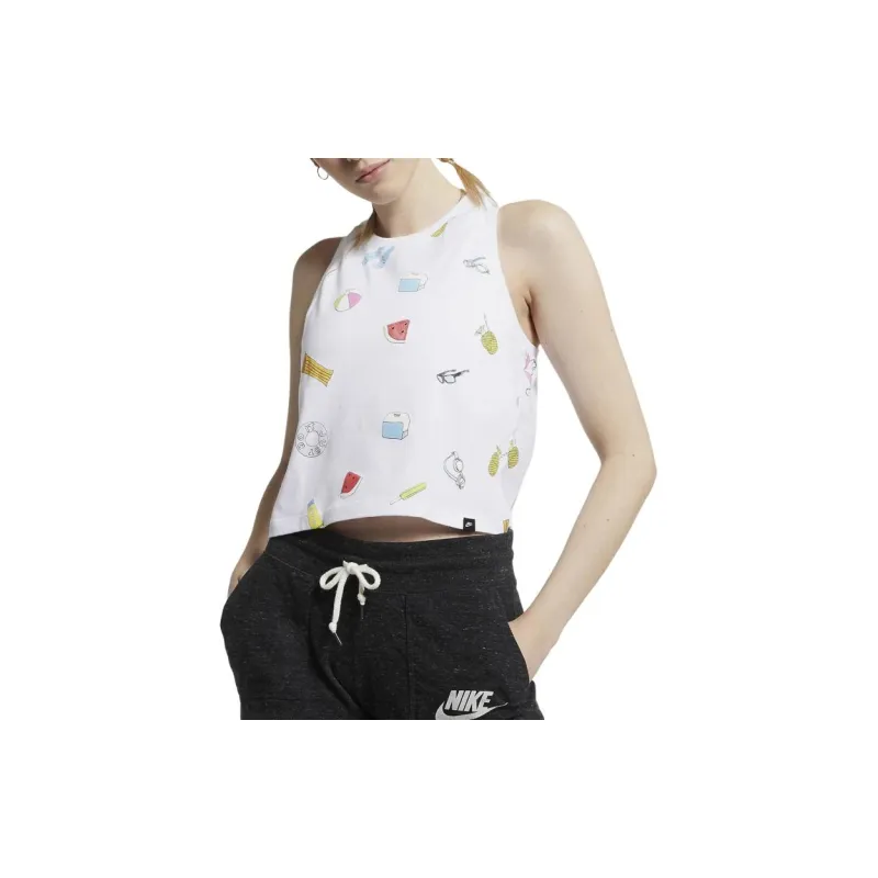 Nike Tank Tops Women's White-4