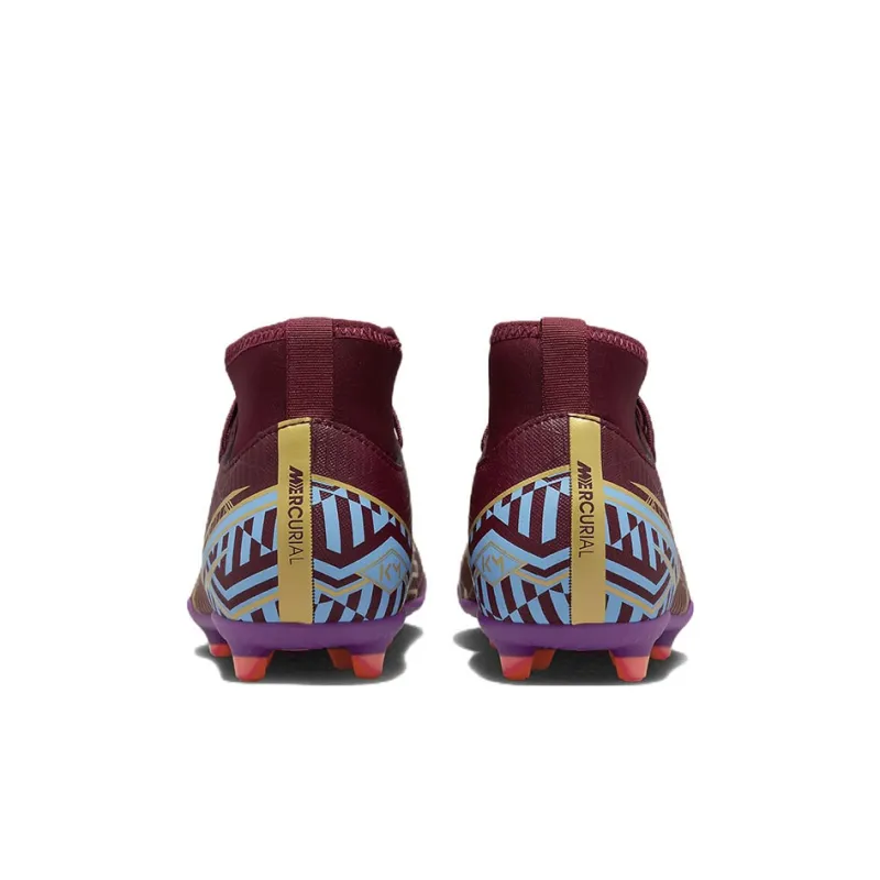 Nike Kylian Mbapp X Mercurial Superfly 9 Club FG MG 'Dark Beetroot' GS-4