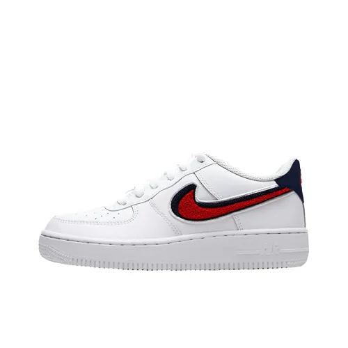 Nike Air Force 1 Low 3D Chenille Swoosh USA GS