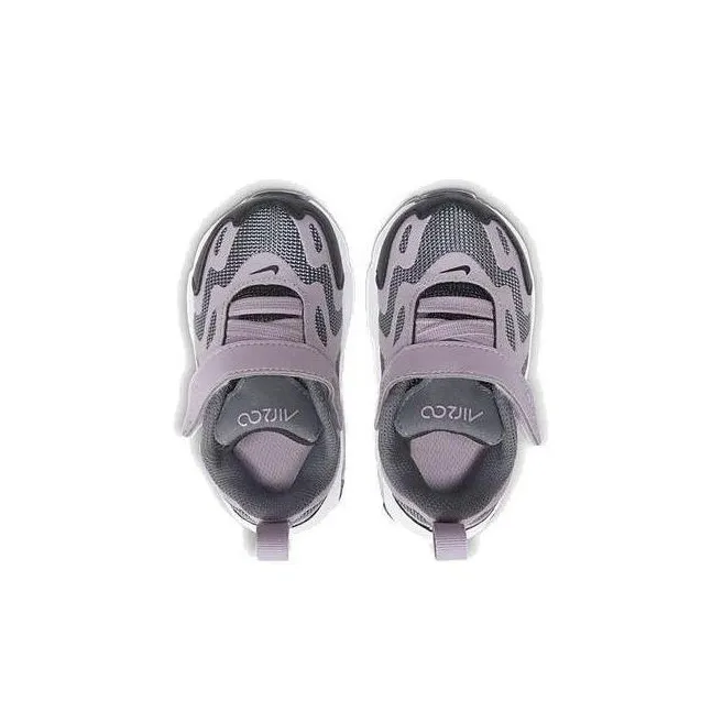 Nike Air Max 200 Slip Resistant Cushioning Abrasion Resistant Low Top Running Shoes Black Pink Infant And Toddler-3