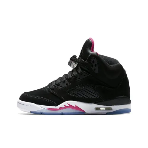 Jordan 5 Retro Black Deadly Pink GS