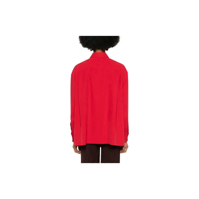 THE ROW SS24 Shirt Women's Goji Berry Red-2