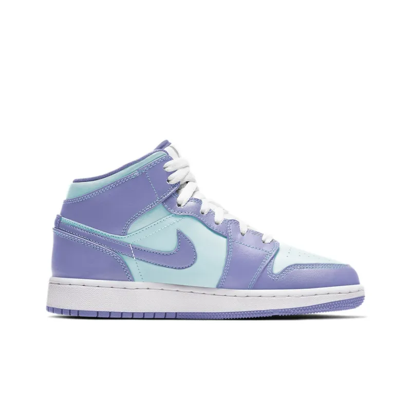 Jordan 1 Mid GS Purple Pulse-1