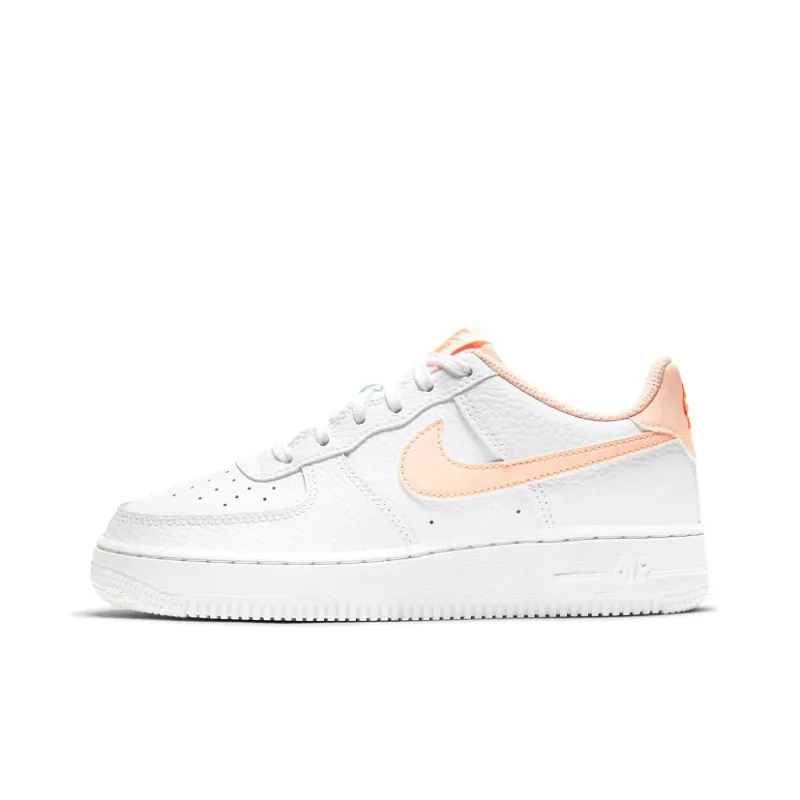 Nike Air Force 1 Low White Hyper Crimson GS-0