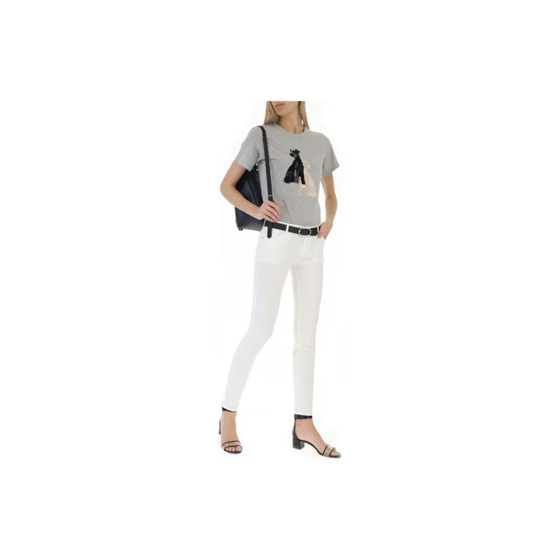 EMPORIO ARMANI Jeans Women's White-4