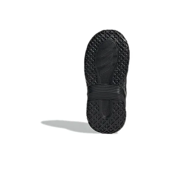 Adidas 4Uture Rnr AC I Anti Slip Wear Resistant Low Top Running Shoes Black White Infant And Toddler-4