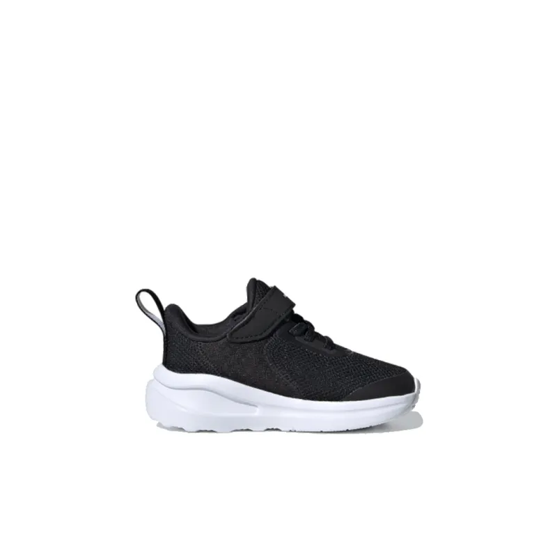 Adidas Fortarun Breathable Low-Top Toddler Shoes Black White Infant And Toddler-1