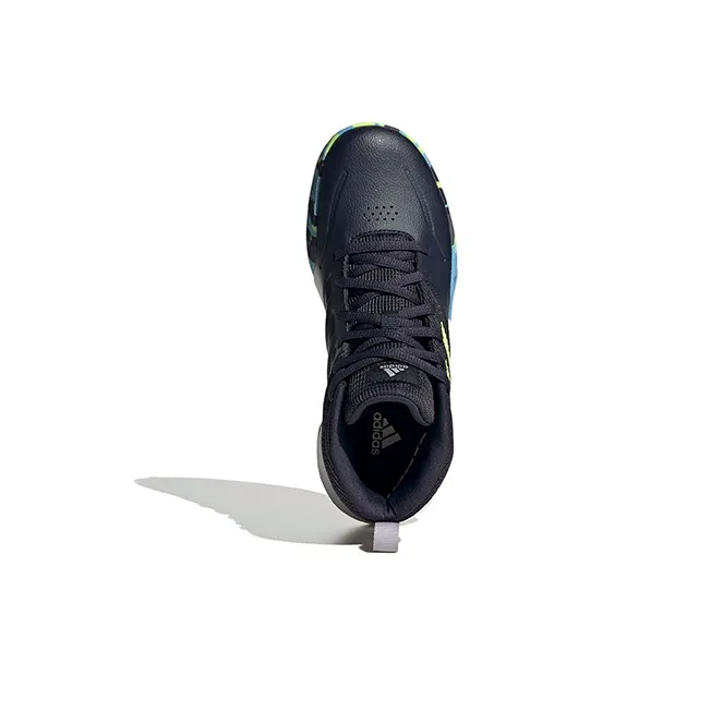adidas Own The Game J Wide 'Legend Ink Signal Green'-4
