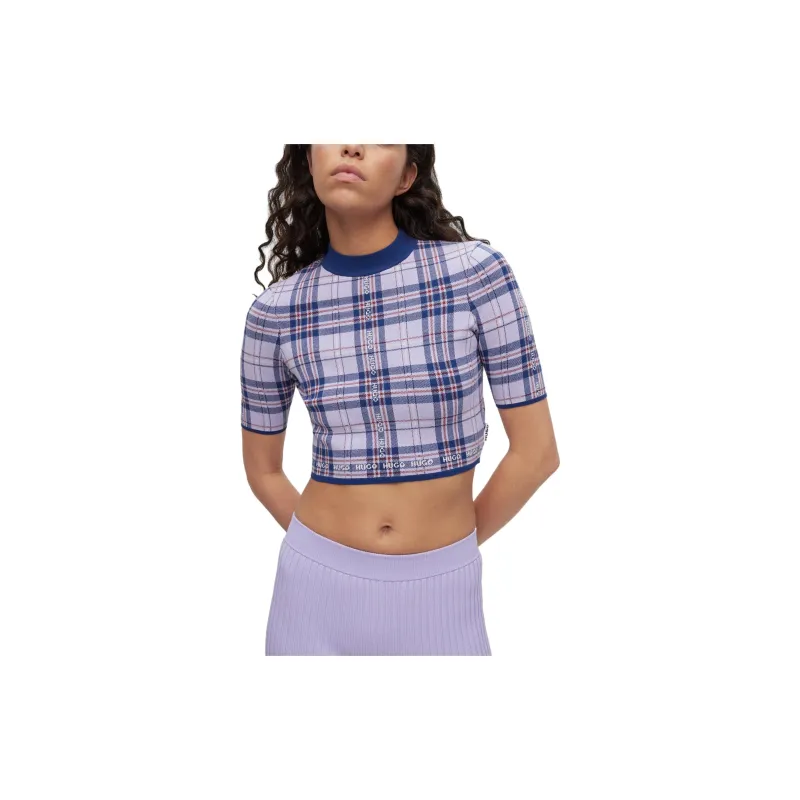 HUGO BOSS Sweaters Women's Light Purple-3