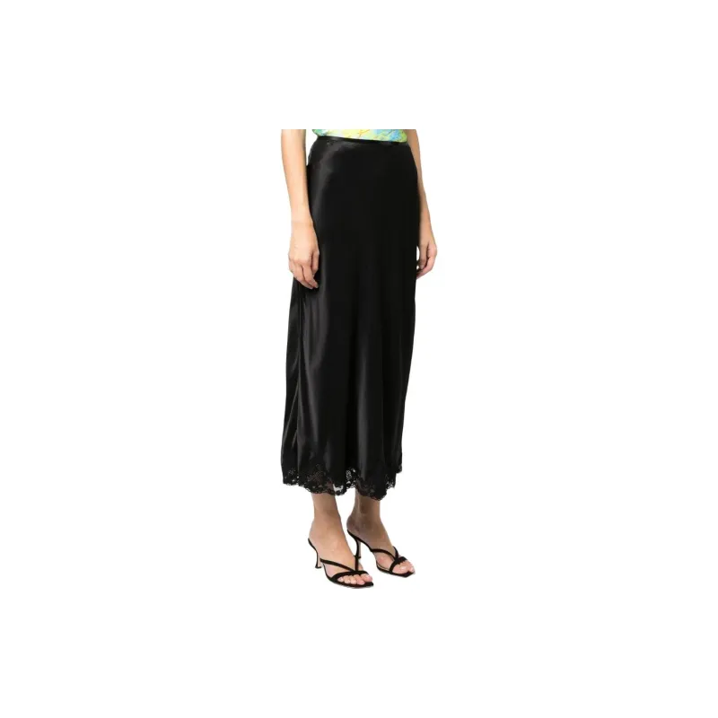 Rixo Casual Long Skirts Women's Black-1