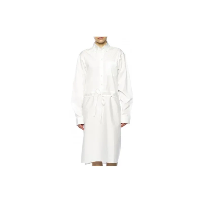 Vetements Long Sleeved Dresses Women's White-2