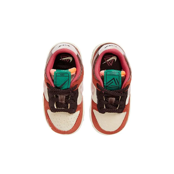 Nike Dunk Low Social Status Free Lunch Chocolate Milk TD-3