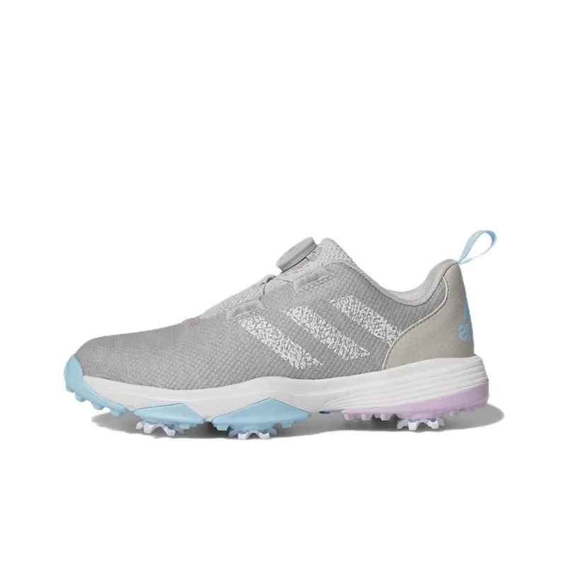 Adidas CodeChaos 22 Boa J Abrasion Resistant Low Top Kids' Training Shoes Gray Teenagers-0