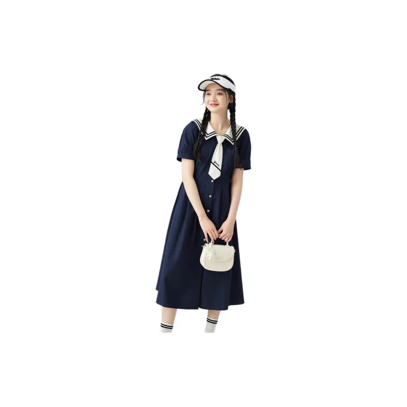 ZIHAN Short-Sleeved Dresses Women's-6
