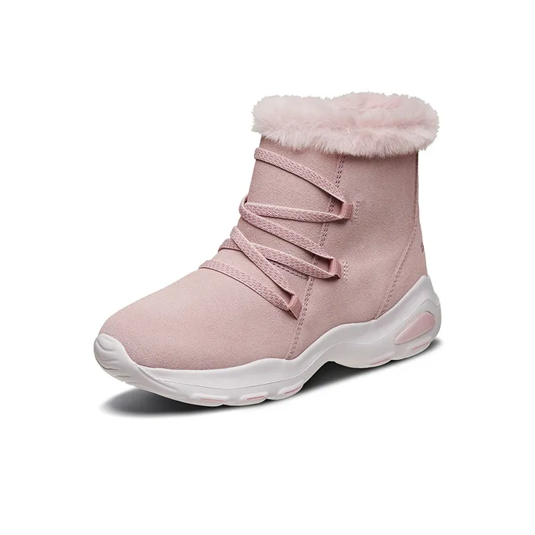 Skechers D'LITES Series Warm Crew Kids' Boots Pink Teenagers-2
