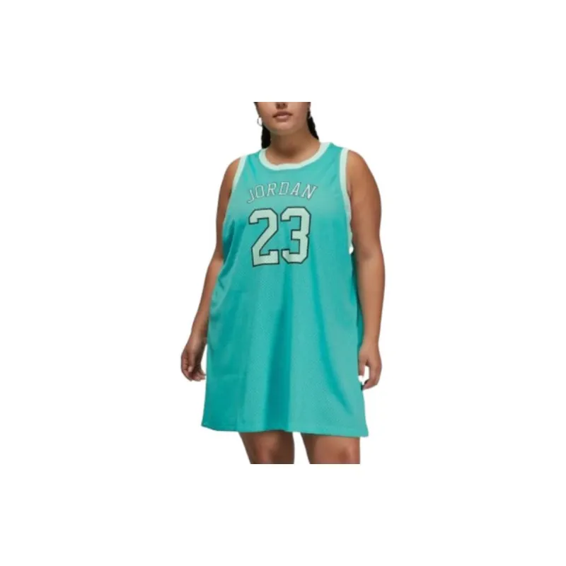 Jordan Sleeveless Dresses Women's Green-1