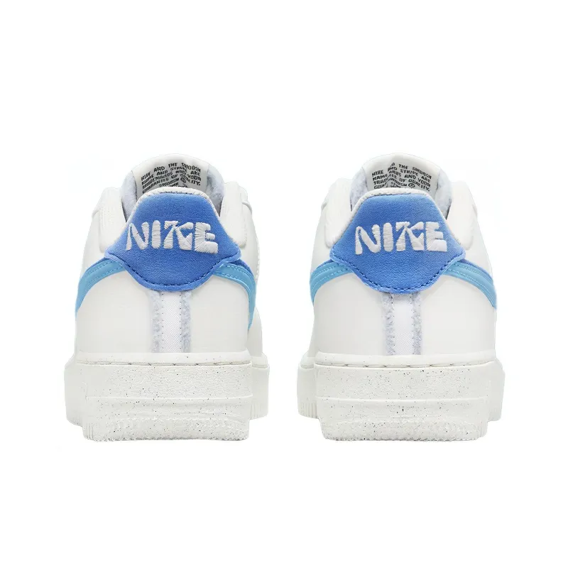 Nike Air Force 1 Low 82 Double Swoosh White Medium Blue GS-5