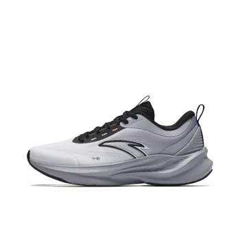 Anta Anti Slip Wear Resistant Low Top Running Shoes Men's Gray
