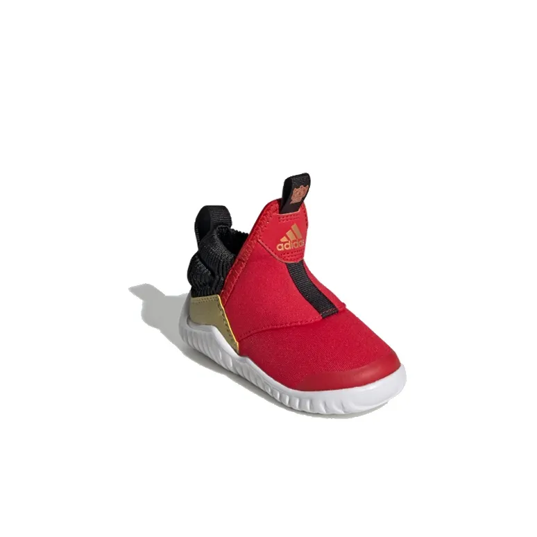 Adidas Rapidazen I Breathable Lightweight Low-Top Toddler Shoes Red Gold Infant And Toddler-2