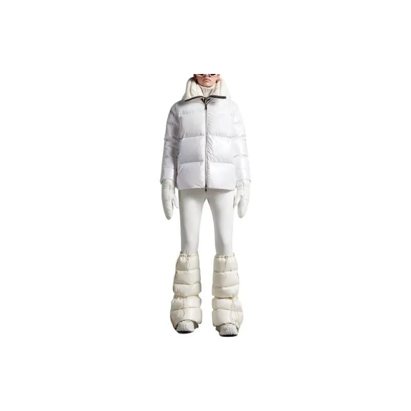 Moncler Down Jackets Women's White-3