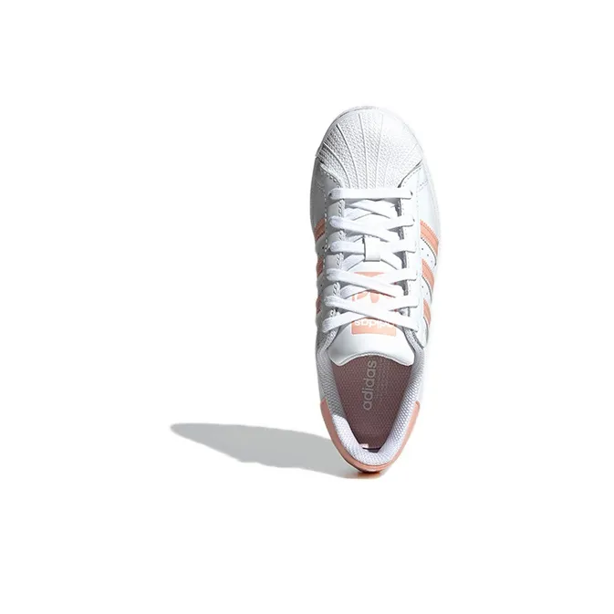 Adidas Superstar Cloud White Haze Coral GS-4