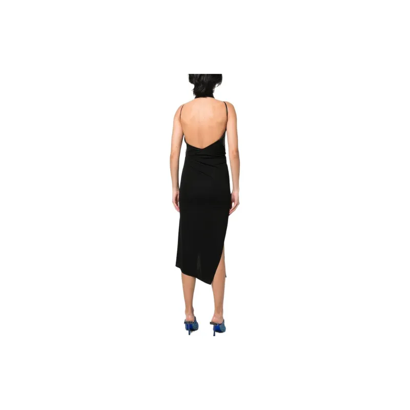 Helmut Lang Sleeveless Dresses Women's Black-2