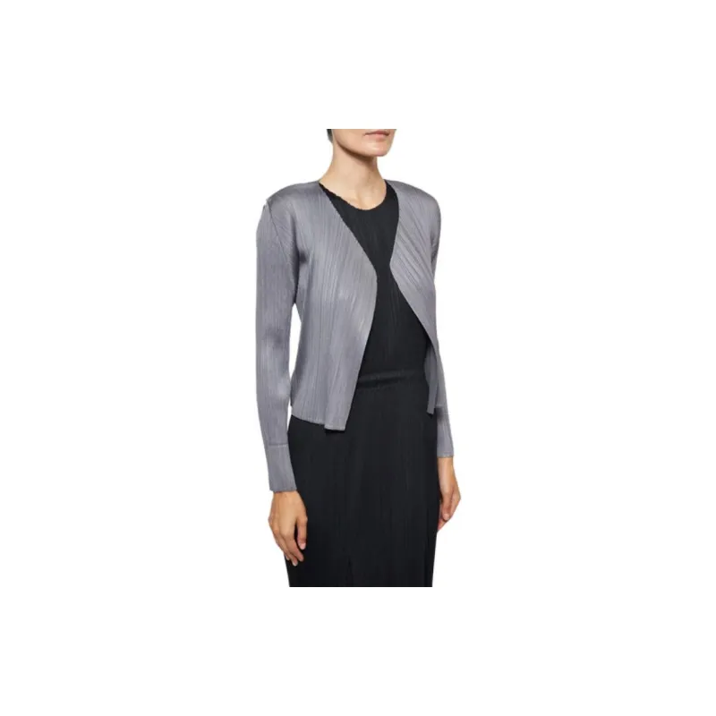 PLEATS PLEASE ISSEY MIYAKE Knitwear Women's Gray-3