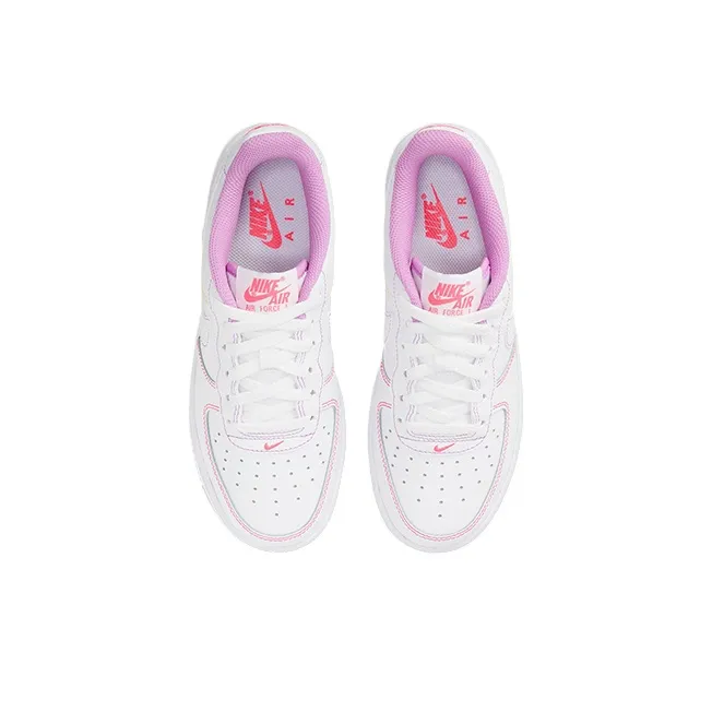 Nike Air Force 1 Low Contrast Stitch Fuchsia Glow GS-3