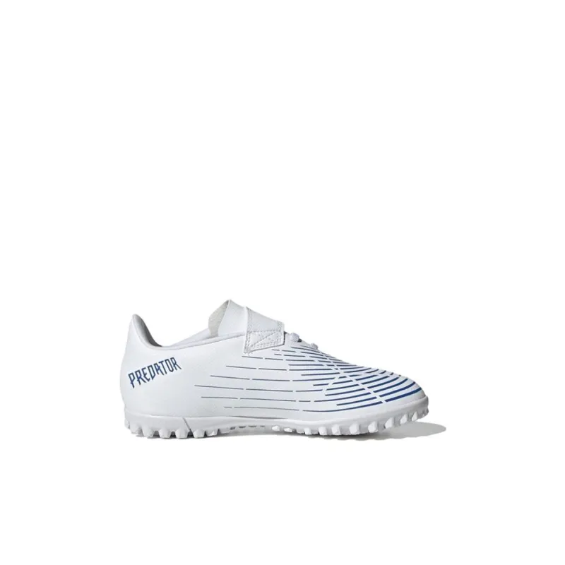 Adidas Abrasion Resistant Low Top Soccer Shoes White Kids'-1