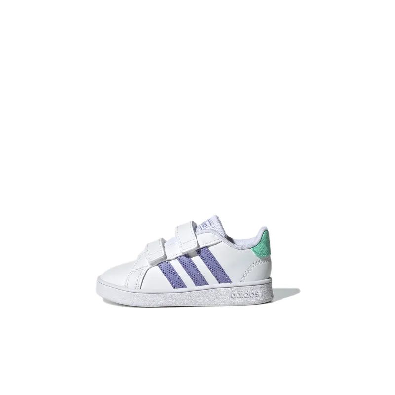 Adidas Neo GRAND COURT Abrasion Resistant Toddler Shoes Infant And Toddler-0