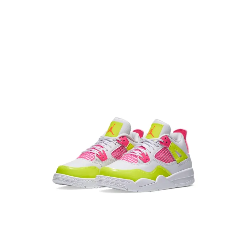 Jordan 4 Retro White Lemon Pink PS-2
