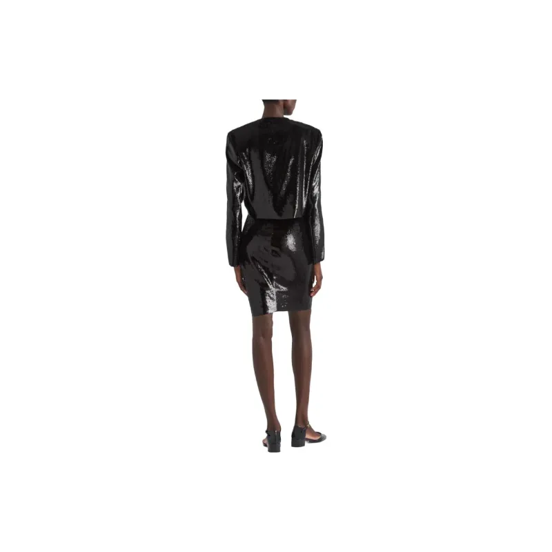 PRADA Sequin embellished Cropped Jacket-1
