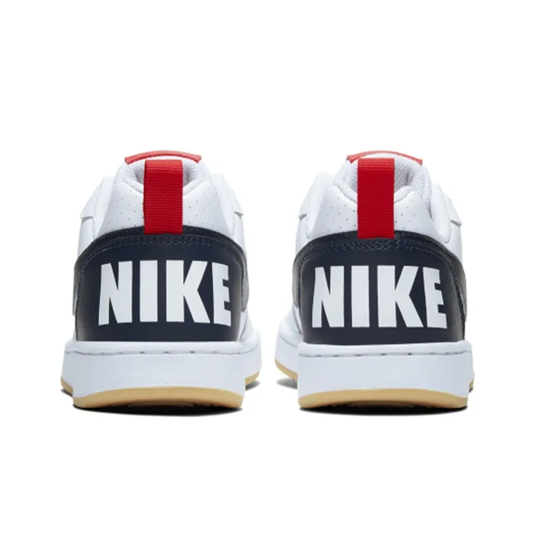 Nike Court Borough Low White Obsidian Gum GS-3