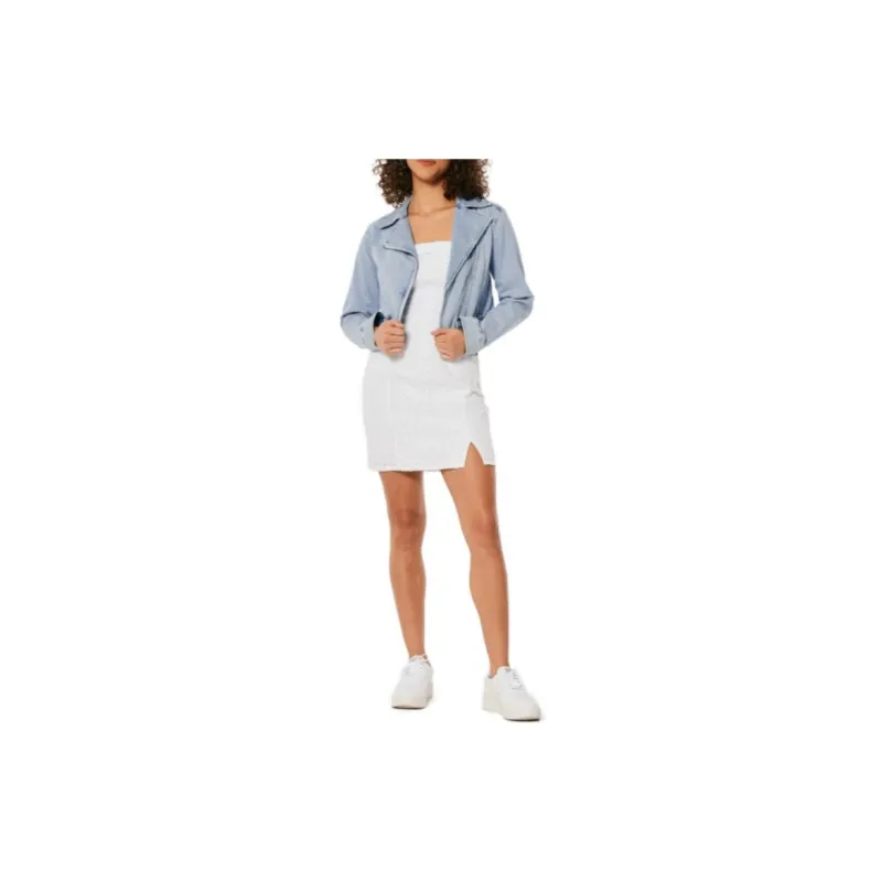 Hollister Jackets Women's Light Washed-3